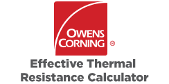 Owens Corning Thermal Resistance Calculator